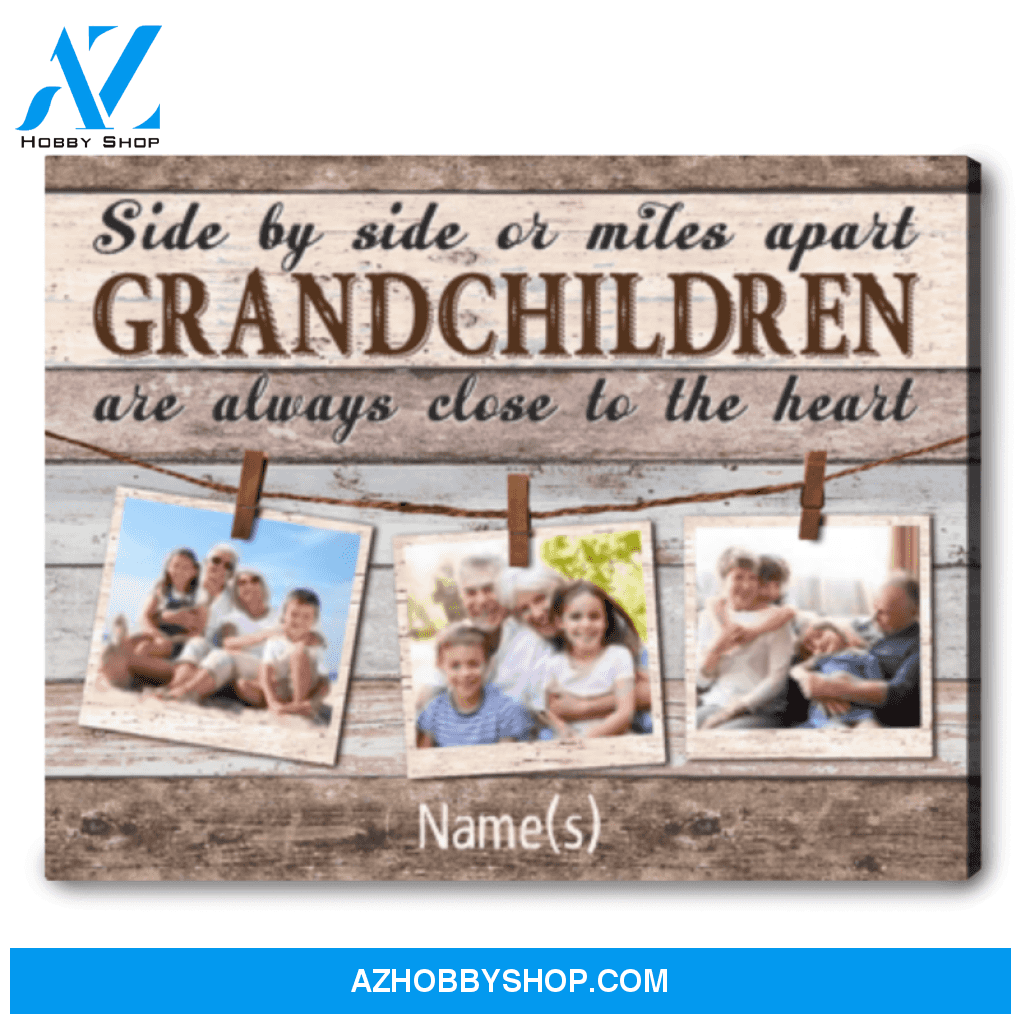 Unique Gift For Grandparents Personalized Grandparent Art Custom Gift
