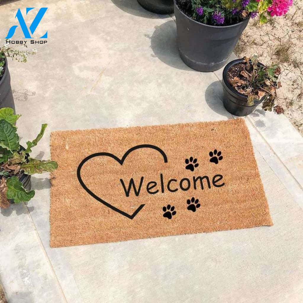 Welcome - Funny Doormat Indoor and Outdoor Doormat Welcome Mat House Warming Gift Home Decor Funny Doormat Gift Idea