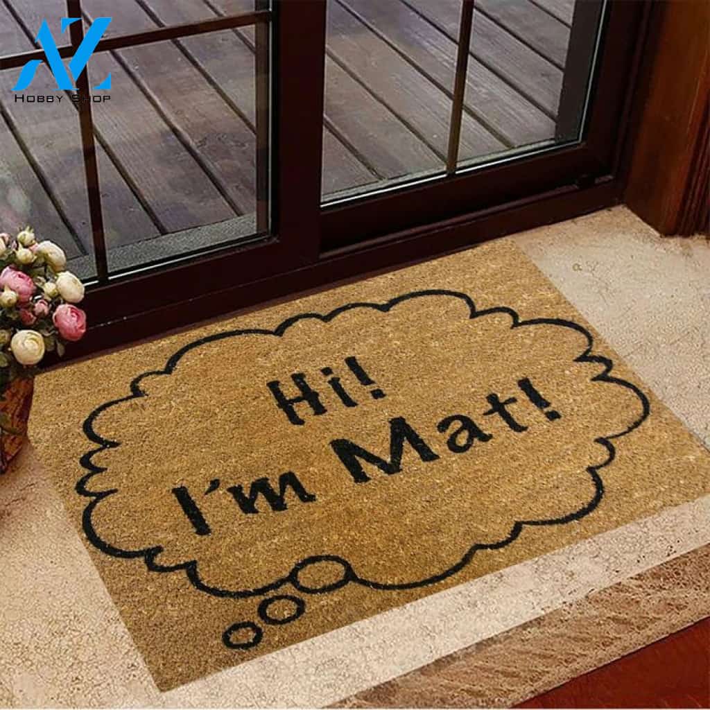 Welcome Funny Outdoor Ruggable Entrance Doormat