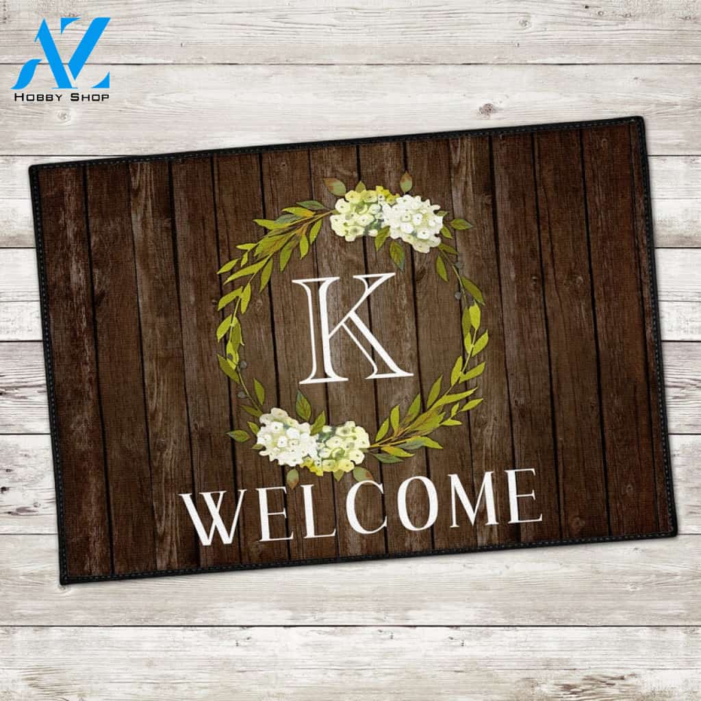 Welcome Mat, Front Door Mat, Front Door Rug, Doormat, Custom Doormat DM12 All Over Printed (6228)