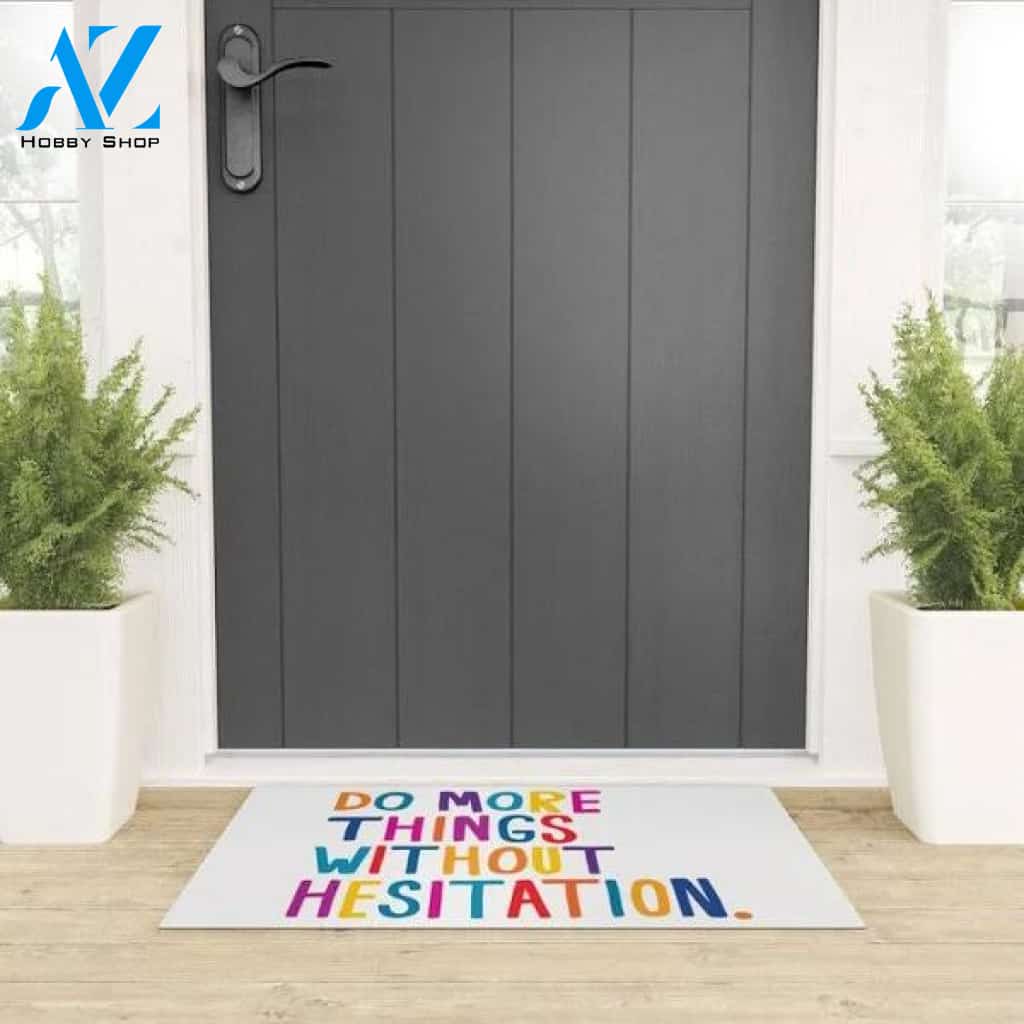 Welcome Mat | Without Hesitation by Julia Walck