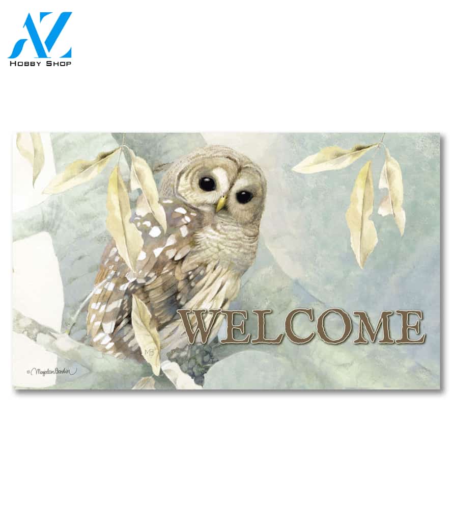 Wild Owl Doormat - 18" x 30"