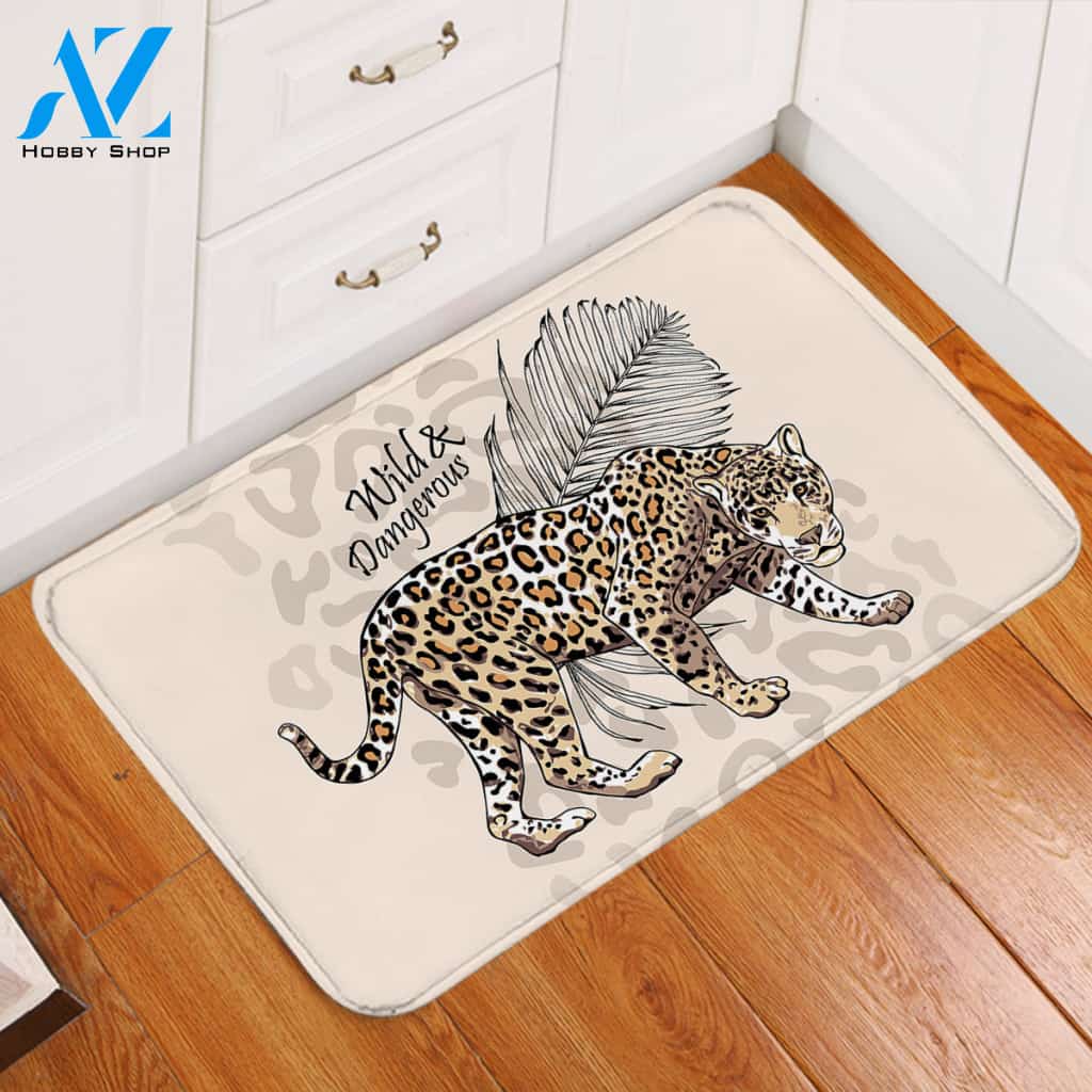 Wild Tiger Door Mat