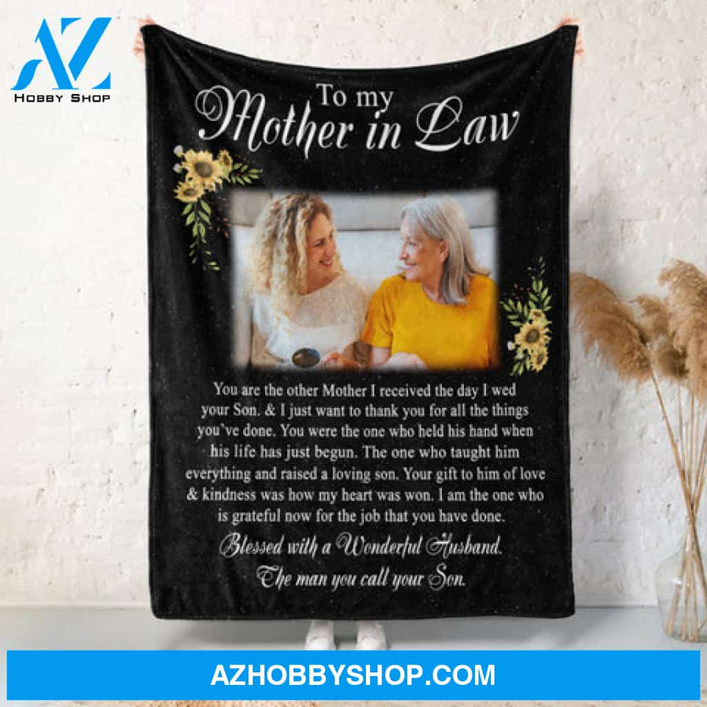 You Are The Other Mother, Mother's Day Gifts For Mother In Law - Personalized Blanket - Gift for Mother-in-law