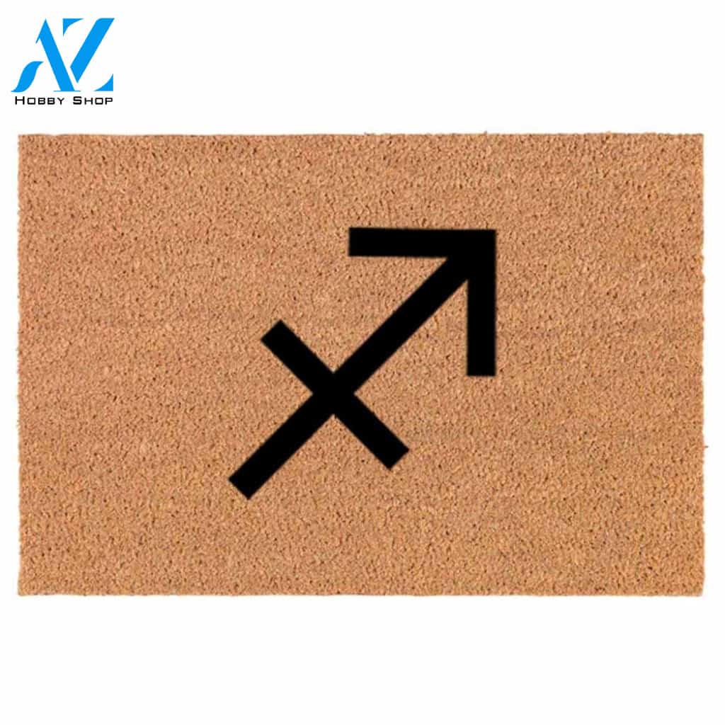 Zodiac - Sagittarius Doormat Housewarming Gift Family Welcome Mat Gift For Friend Family