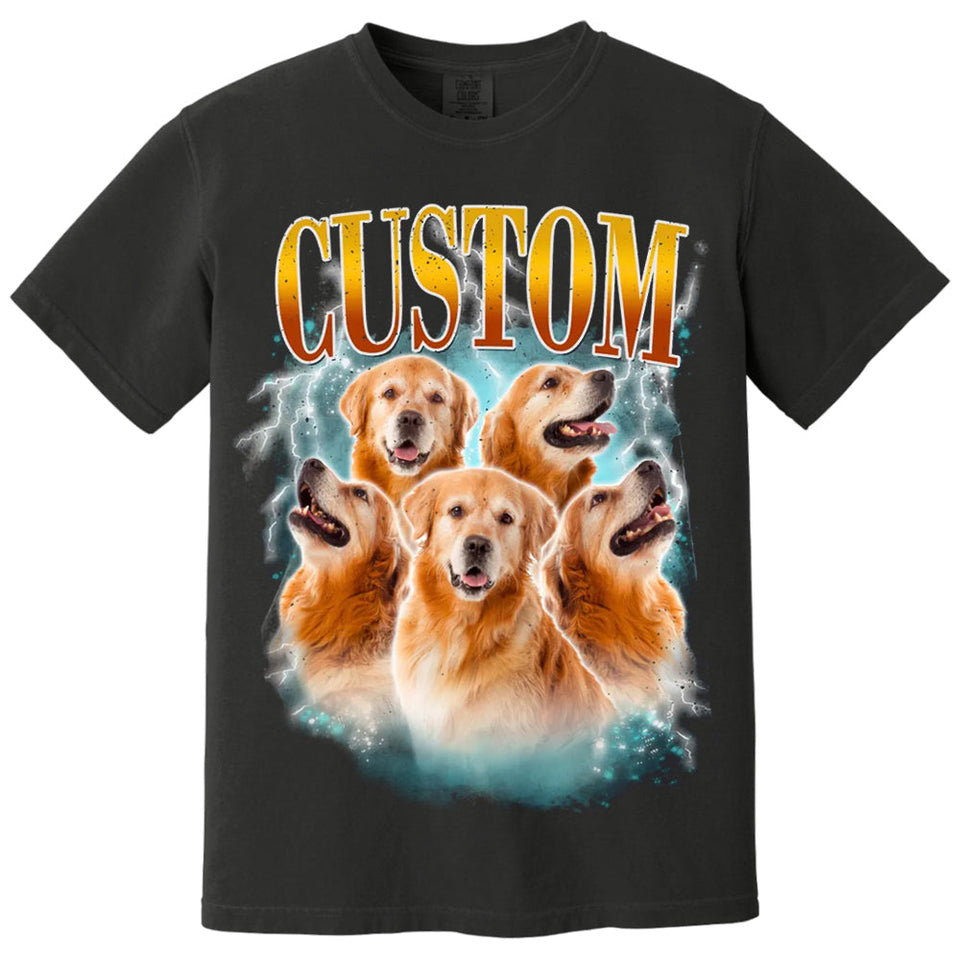 Custom Pet Shirt, Personalized Pet Photo & Name  Shirt