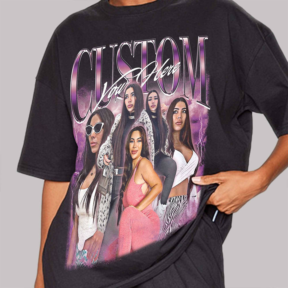 Custom Your Girlfriend Boyfriend Vintage Graphic 90s Tshirt
