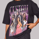 Custom Your Girlfriend Boyfriend Vintage Graphic 90s Tshirt