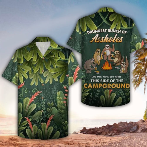 Sloth Hawaiian Shirt, Sloth Shirt For Sloth Lover
