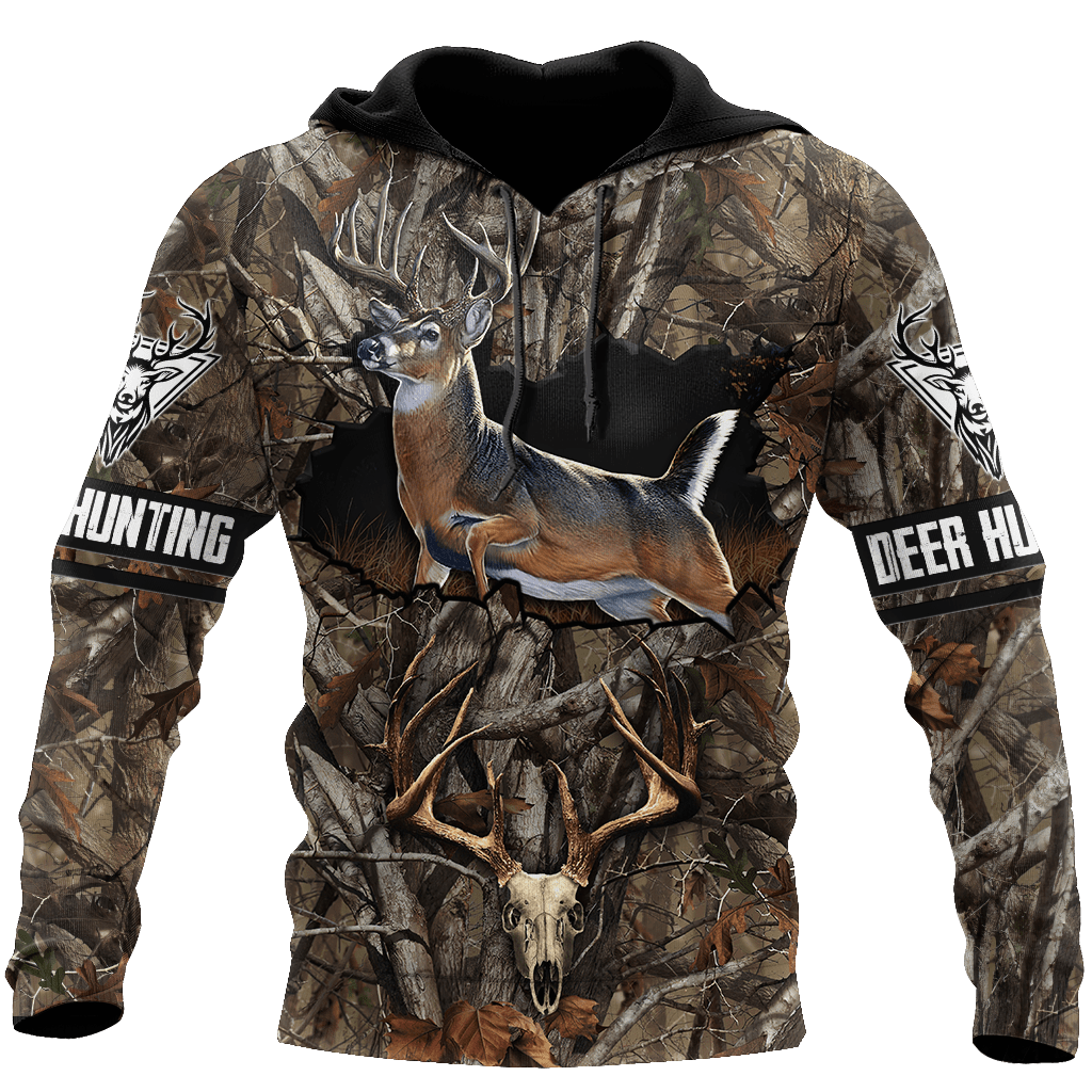 Hunting Gifts Deer Hunting Gifts Awesome Deer Hunting All Over Printed Unisex Hoodie