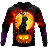 Halloween Labrador All Over Print Unisex Hoodie