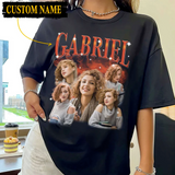 Custom Your Own T-Shirt, Personalized Photo Shirt, Vintage Graphic 90s Tshirt
