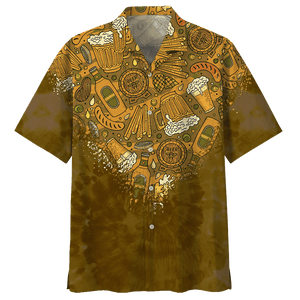 Beer  Khaki Khaki Unisex Hawaiian Shirt For Men And Women Dhc17063846