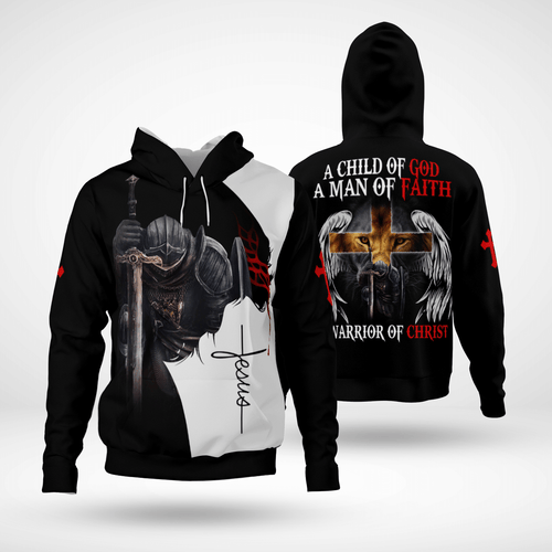 Jesus A Child Of God Christian - Christ - Jesus - God 3D All Over Print Unisex Hoodie US Size