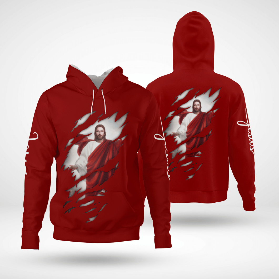 Jesus Christian - Christ - Jesus - God 3D All Over Print Unisex Hoodie US Size