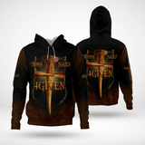 Jesus 1 Cross 3 Nails Forgiven Christian - Christ - Jesus - God 3D All Over Print Unisex Hoodie US Size