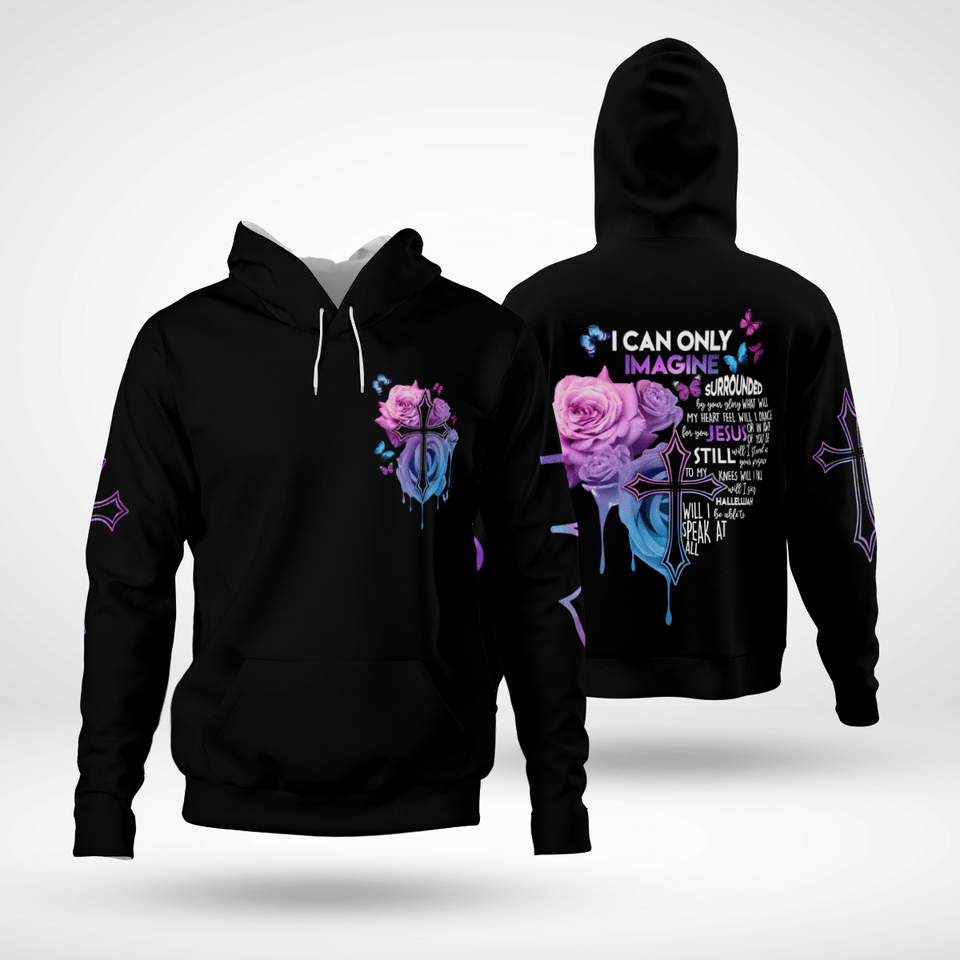 Jesus I Can Only ImagineChristian - Christ - Jesus - God 3D All Over Print Unisex Hoodie US Size