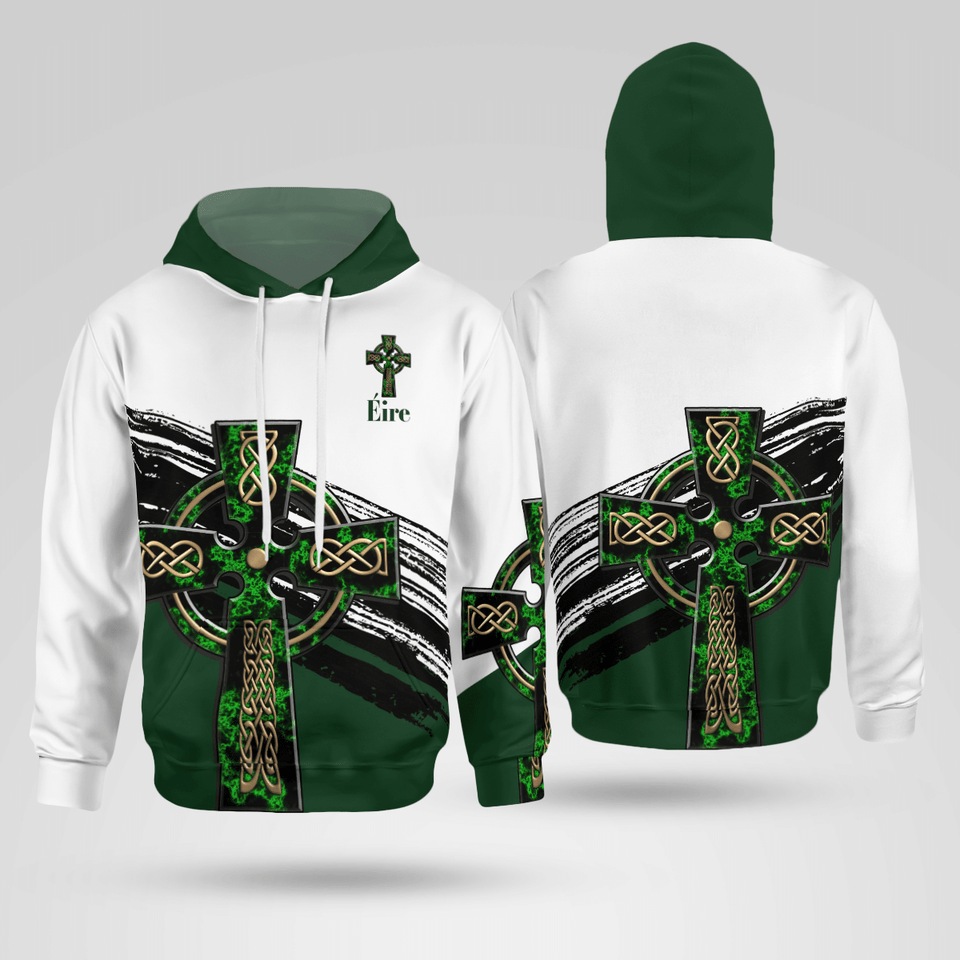 Celtic Cross Jesus Christian - Christ - Jesus - God 3D All Over Print Unisex Hoodie US Size
