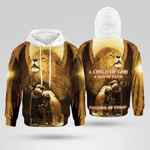 Jesus - A Child Of God Christian - Christ - Jesus - God 3D All Over Print Unisex Hoodie US Size