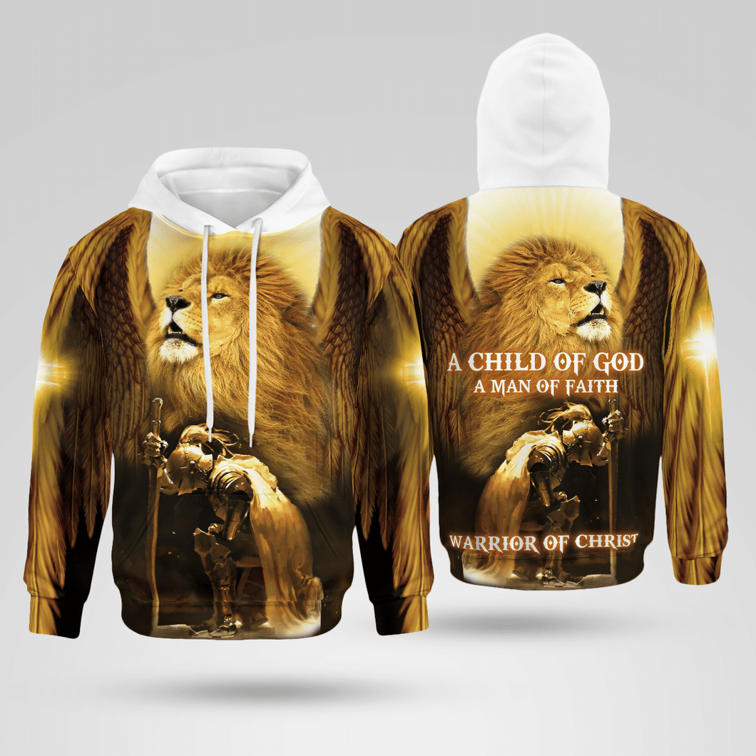 Jesus - A Child Of God Christian - Christ - Jesus - God 3D All Over Print Unisex Hoodie US Size