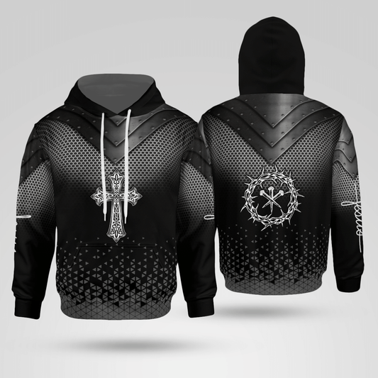 Jesus Warrior Christian - Christ - Jesus - God 3D All Over Print Unisex Hoodie US Size