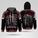 Jesus Knight Templar Christian - Christ - Jesus - God 3D All Over Print Unisex Hoodie US Size