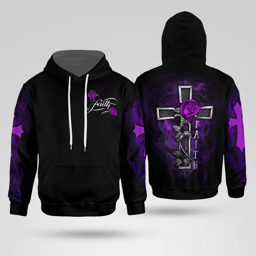 Faith Jesus Christian - Christ - Jesus - God 3D All Over Print Unisex Hoodie US Size