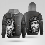 Jesus Is My King Faith Christian - Christ - Jesus - God 3D All Over Print Unisex Hoodie US Size
