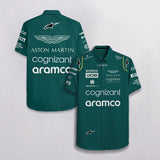 Aston Martin F1 Team Racing Cognizant Aramco Jcb Alpinestars All Over Print 3D Hawaiian Shirt