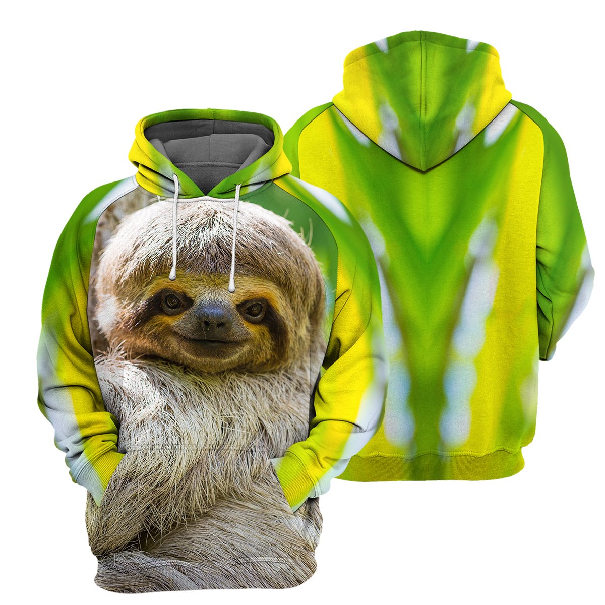 Sloth All Over Print Unisex Hoodie