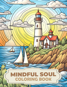 Mindful Soul 30 Pages Printable Coloring Book