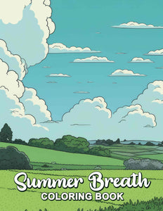 Summer Breath 30 Pages Printable Coloring Book