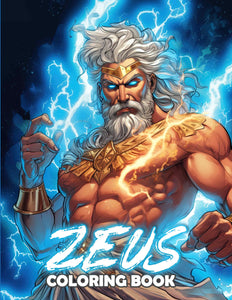 Zeus 30 Pages Printable Coloring Book