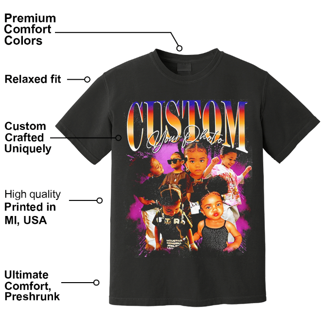 Personalized Face T- Shirt Custom Photo Shirt