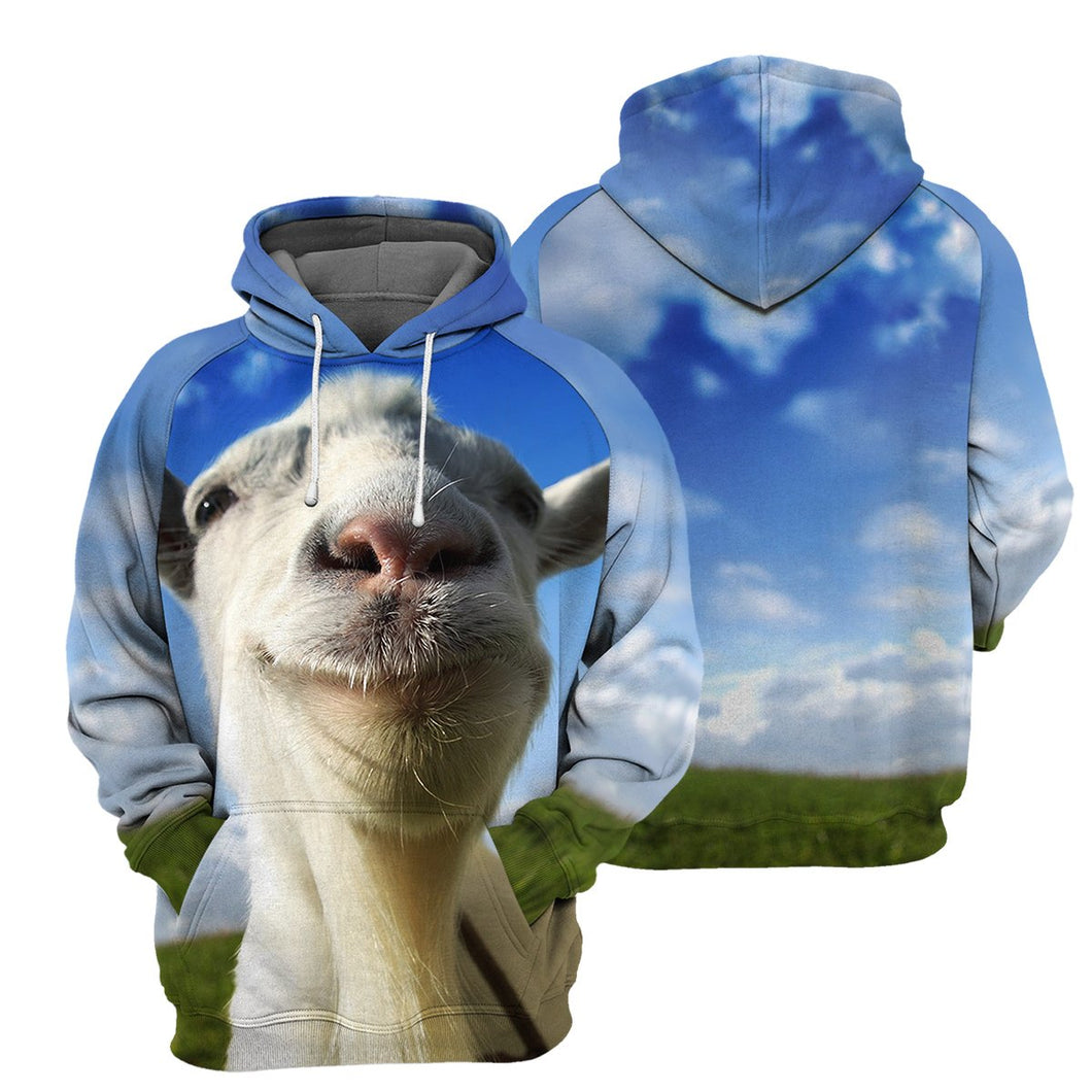 Goat All Over Print Unisex Hoodie
