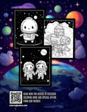 Pieces Of Galaxy 30 Pages Printable Coloring Book