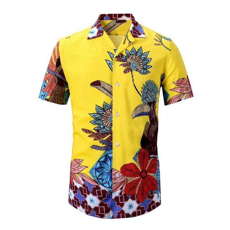 Big Bird  Yellow Awesome Design Unisex Hawaiian Shirt For Men And Women Dhc17064175