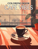 Cafe Vibes 30 Pages Printable Coloring Book