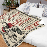 Personalized Daughter Blanket From Dad – Never Feel Alone Gift