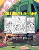 Chilling With Camp 30 Pages Printable Coloring Book