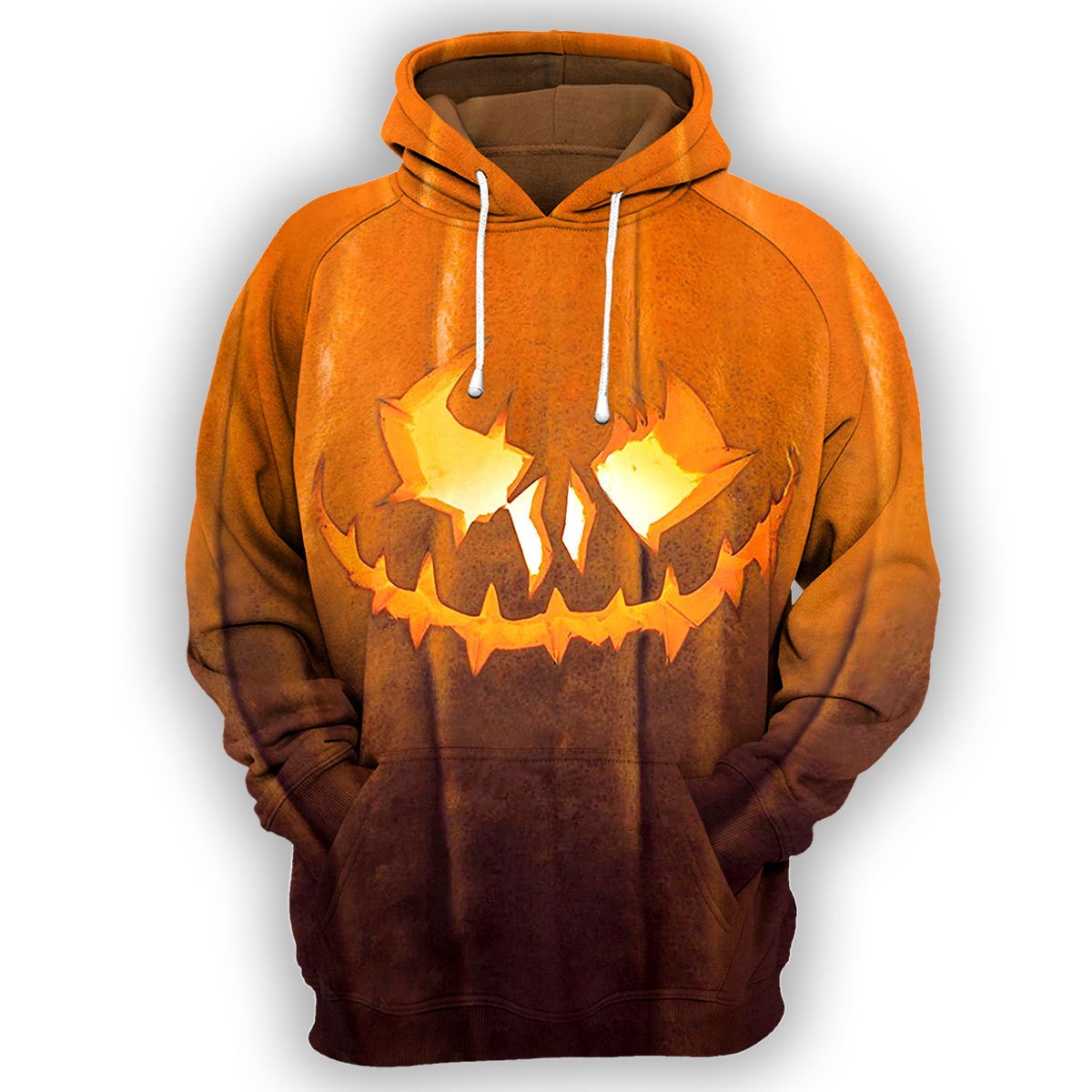 Pumpkin Halloween All Over Print Unisex Hoodie