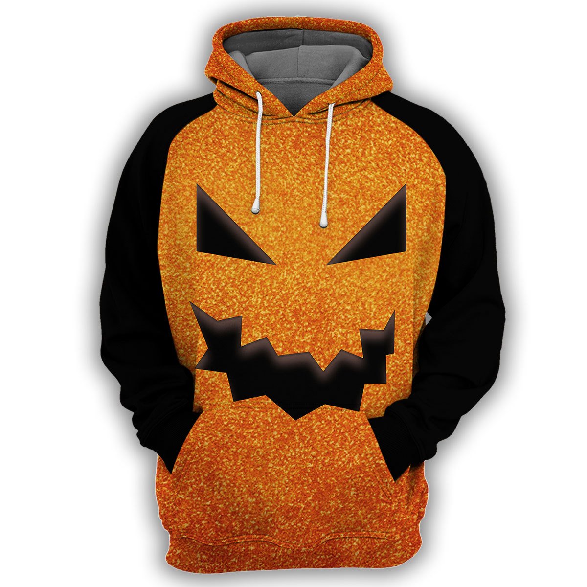 Pumpkin Halloween All Over Print Unisex Hoodie