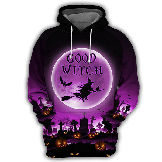 Good Witch Halloween All Over Print Unisex Hoodie