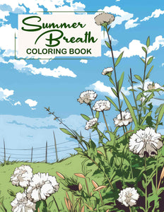 Summer Breath 30 Pages Printable Coloring Book