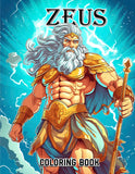 Zeus 30 Pages Printable Coloring Book