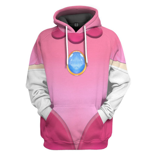 3D Princess Peach All Over Print Unisex Hoodie