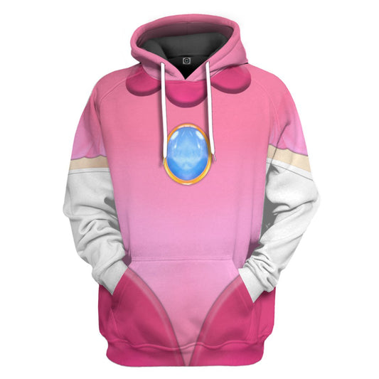 3D Princess Peach All Over Print Unisex Hoodie