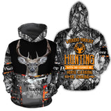 Hunting Gifts Deer Hunting Gifts Deer Hunting All Over Printed Unisex Hoodie