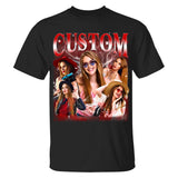 Custom Photo T-Shirt, Personalized Dog Shirts, Birthday Gift, Bachelorette TShirt