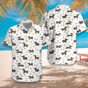 Dachshund White Nice Design Hawaiian Shirt Dhc1806422